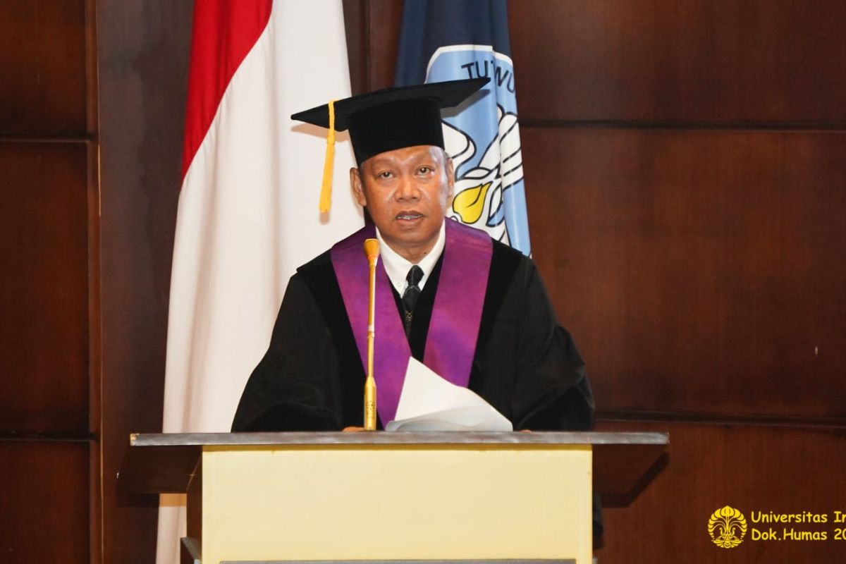 Ahmad Syafiq, Pengurus LKNU Dikukuhkan Jadi Guru Besar UI