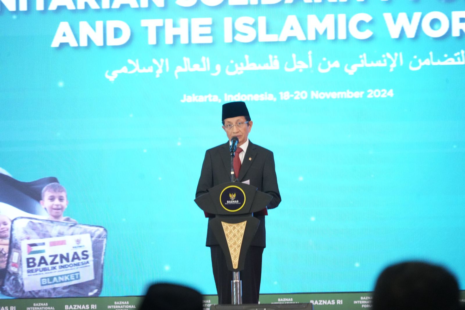 Menag Serukan Perjuangan Kolektif Bela Hak Palestina